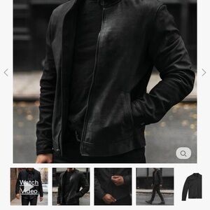 Thursday Boot Company Black Bomber Jacket